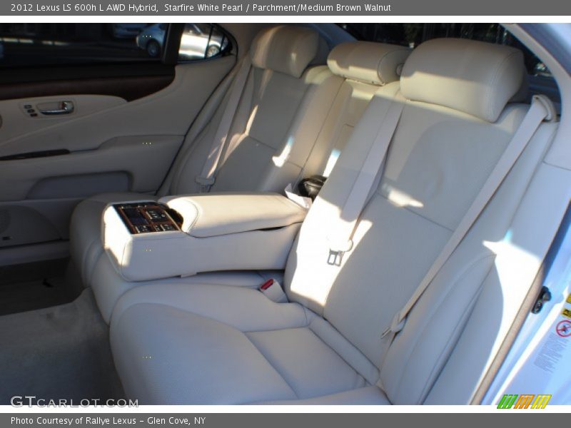 Rear Seat of 2012 LS 600h L AWD Hybrid