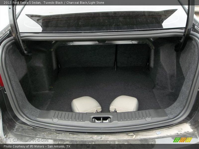 Tuxedo Black / Charcoal Black/Light Stone 2013 Ford Fiesta S Sedan