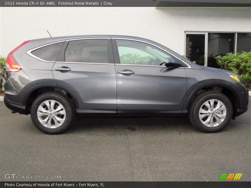 Polished Metal Metallic / Gray 2013 Honda CR-V EX AWD