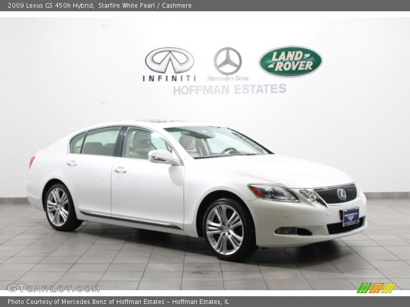 Starfire White Pearl / Cashmere 2009 Lexus GS 450h Hybrid