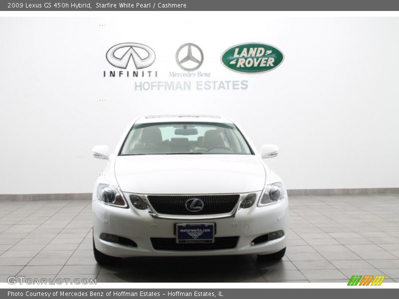 Starfire White Pearl / Cashmere 2009 Lexus GS 450h Hybrid