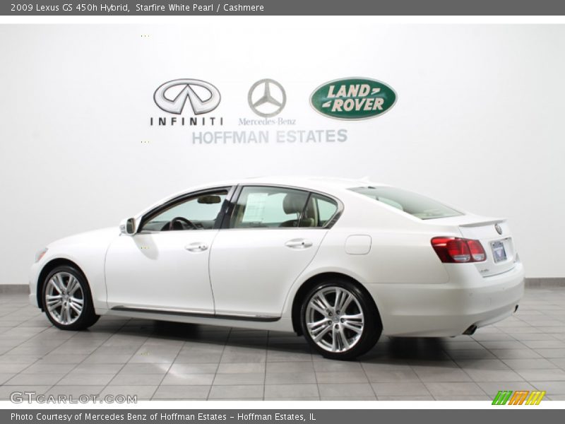Starfire White Pearl / Cashmere 2009 Lexus GS 450h Hybrid