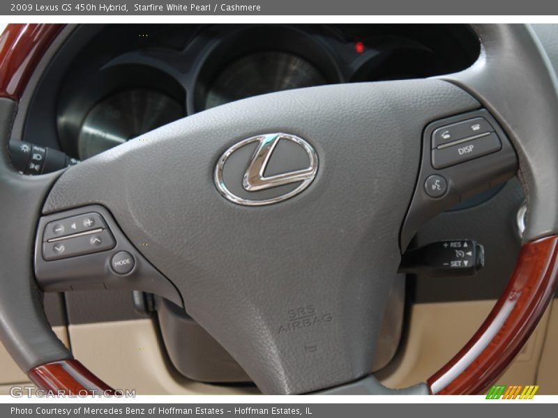 Controls of 2009 GS 450h Hybrid