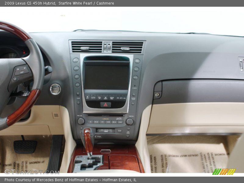 Controls of 2009 GS 450h Hybrid