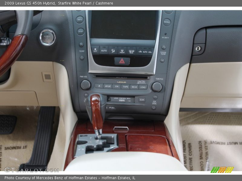 Controls of 2009 GS 450h Hybrid