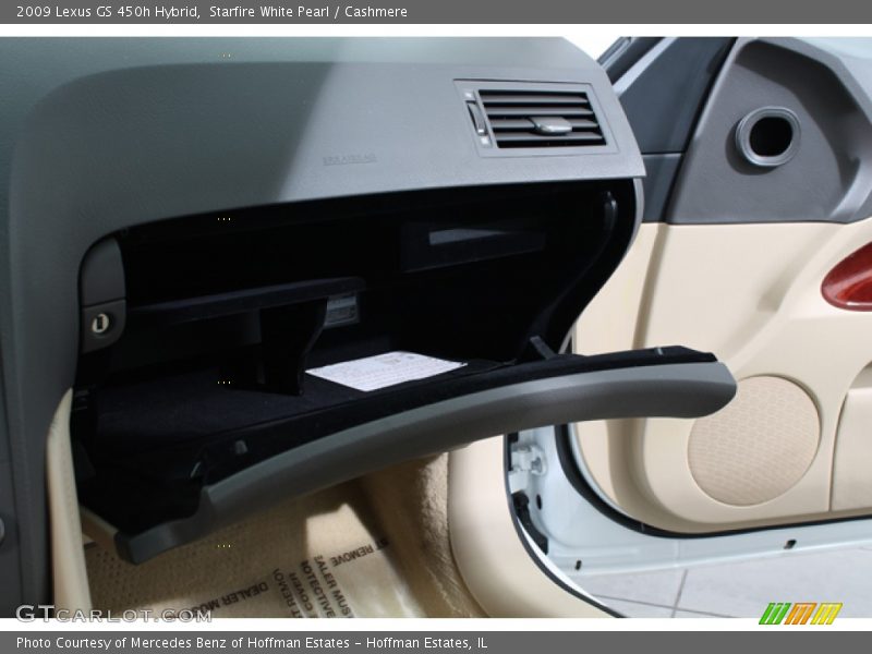 Starfire White Pearl / Cashmere 2009 Lexus GS 450h Hybrid