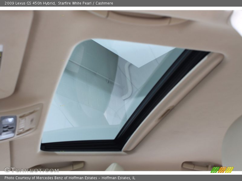 Sunroof of 2009 GS 450h Hybrid