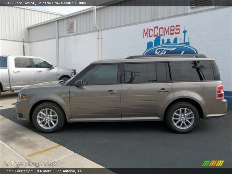 Mineral Gray Metallic / Dune 2013 Ford Flex SE