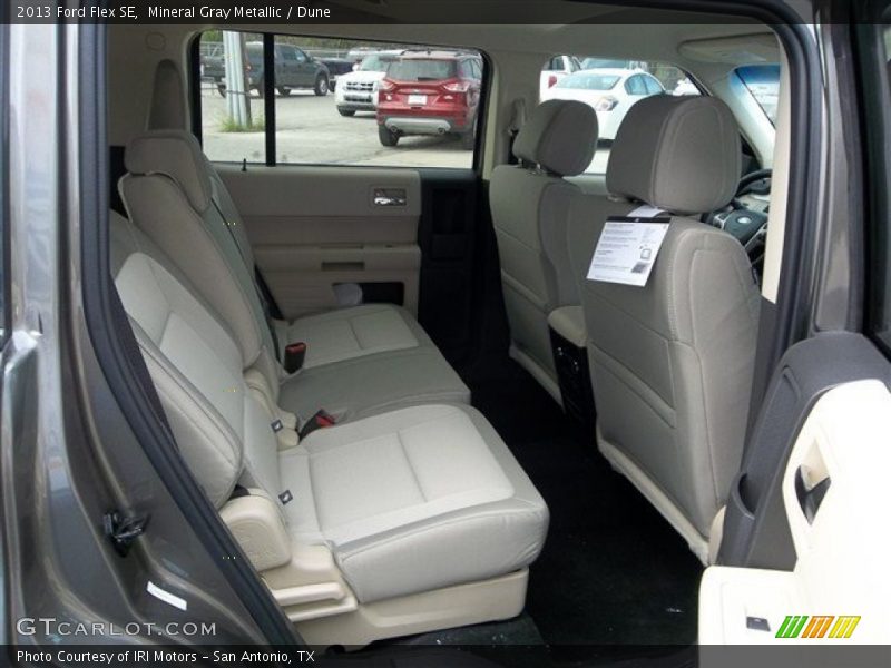 Rear Seat of 2013 Flex SE