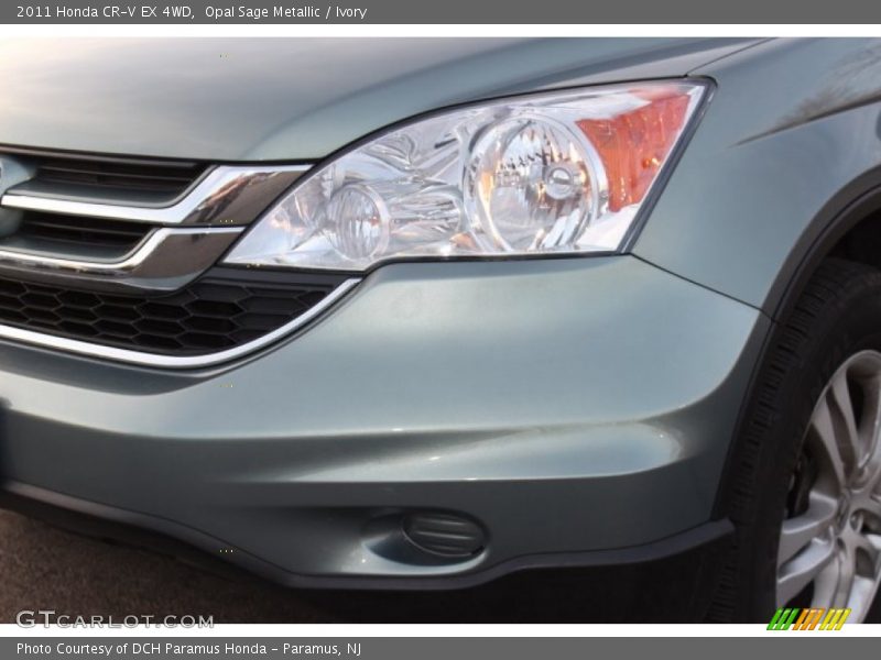 Opal Sage Metallic / Ivory 2011 Honda CR-V EX 4WD