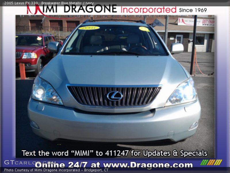 Breakwater Blue Metallic / Ivory 2005 Lexus RX 330