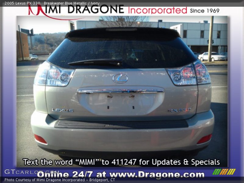 Breakwater Blue Metallic / Ivory 2005 Lexus RX 330