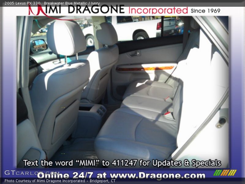 Breakwater Blue Metallic / Ivory 2005 Lexus RX 330