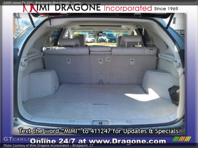 Breakwater Blue Metallic / Ivory 2005 Lexus RX 330
