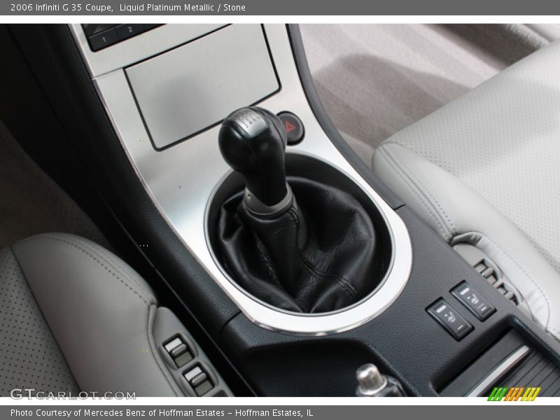  2006 G 35 Coupe 6 Speed Manual Shifter