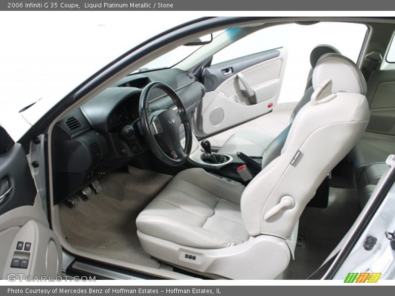 Front Seat of 2006 G 35 Coupe