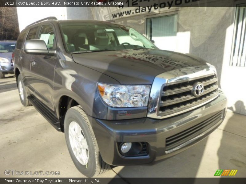 Magnetic Gray Metallic / Graphite 2013 Toyota Sequoia SR5 4WD