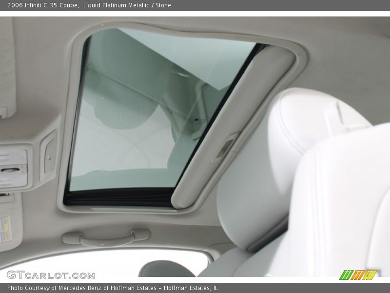 Sunroof of 2006 G 35 Coupe