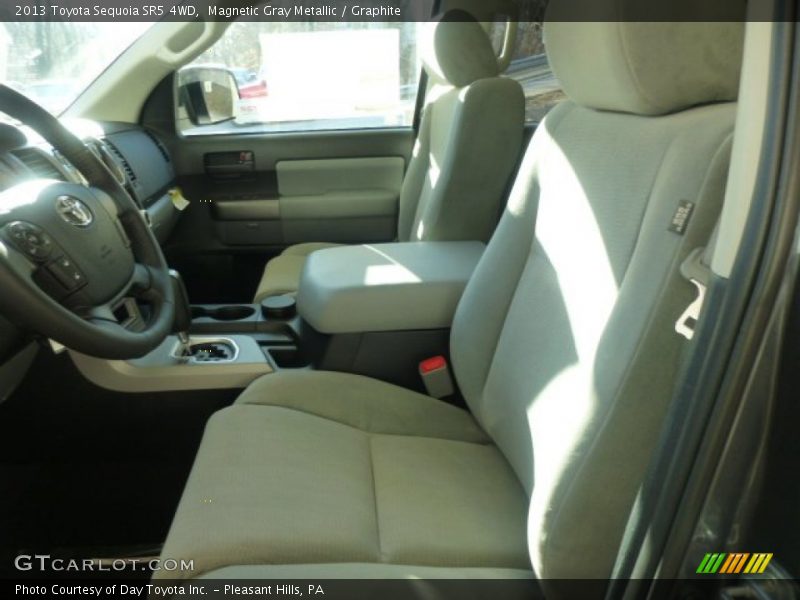 Magnetic Gray Metallic / Graphite 2013 Toyota Sequoia SR5 4WD