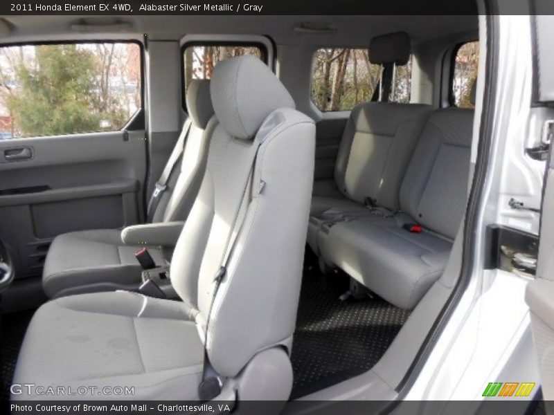 Alabaster Silver Metallic / Gray 2011 Honda Element EX 4WD