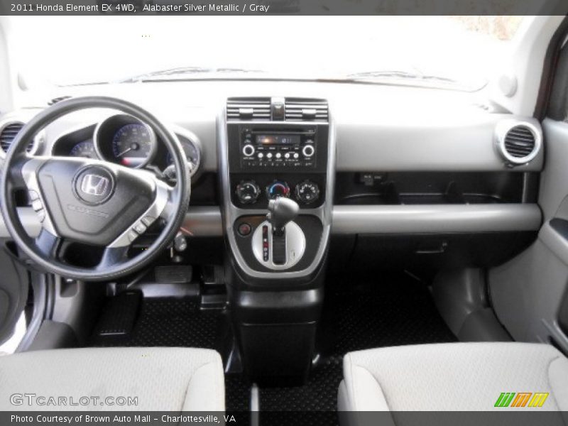 Alabaster Silver Metallic / Gray 2011 Honda Element EX 4WD