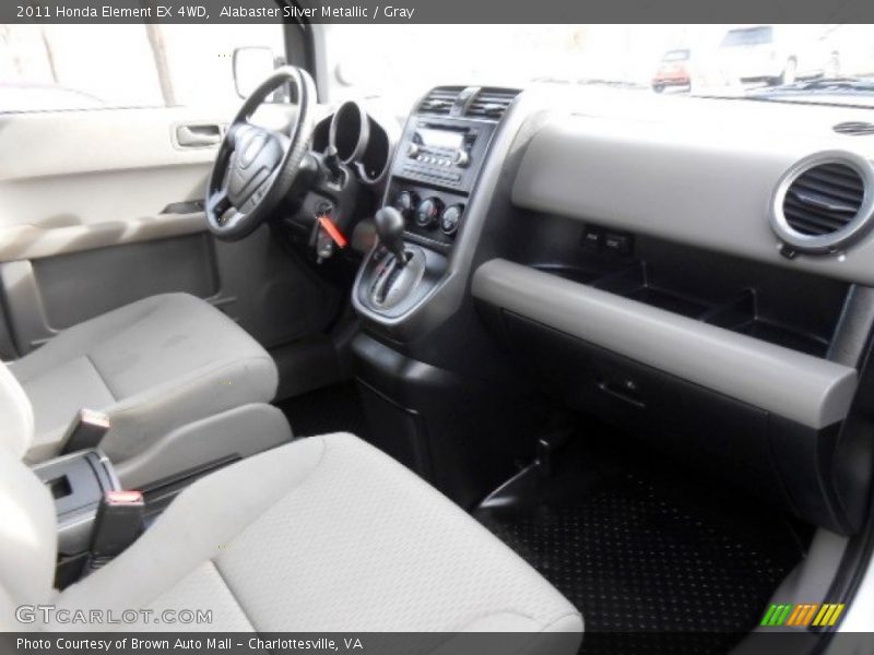 Alabaster Silver Metallic / Gray 2011 Honda Element EX 4WD