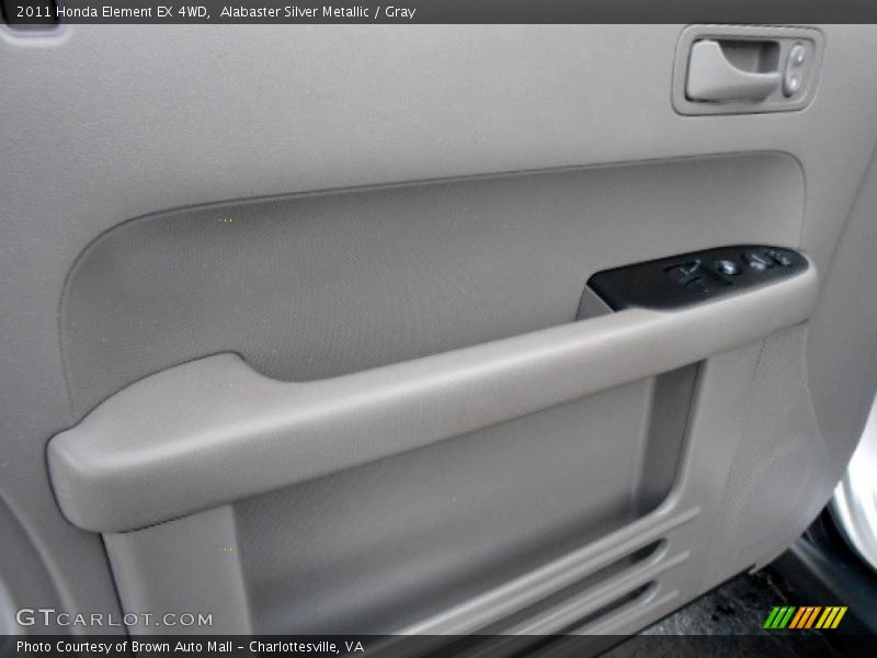 Alabaster Silver Metallic / Gray 2011 Honda Element EX 4WD