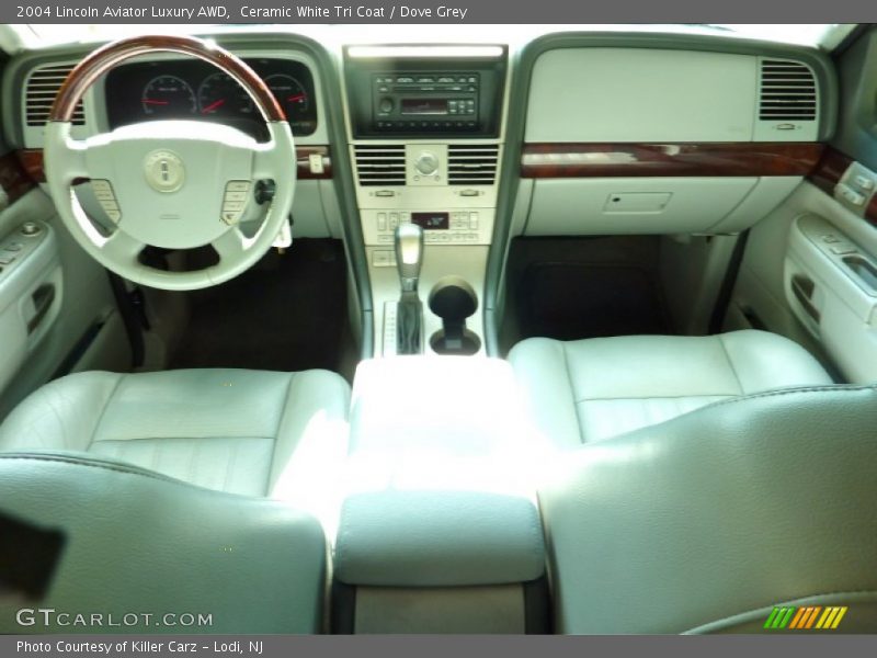 Ceramic White Tri Coat / Dove Grey 2004 Lincoln Aviator Luxury AWD