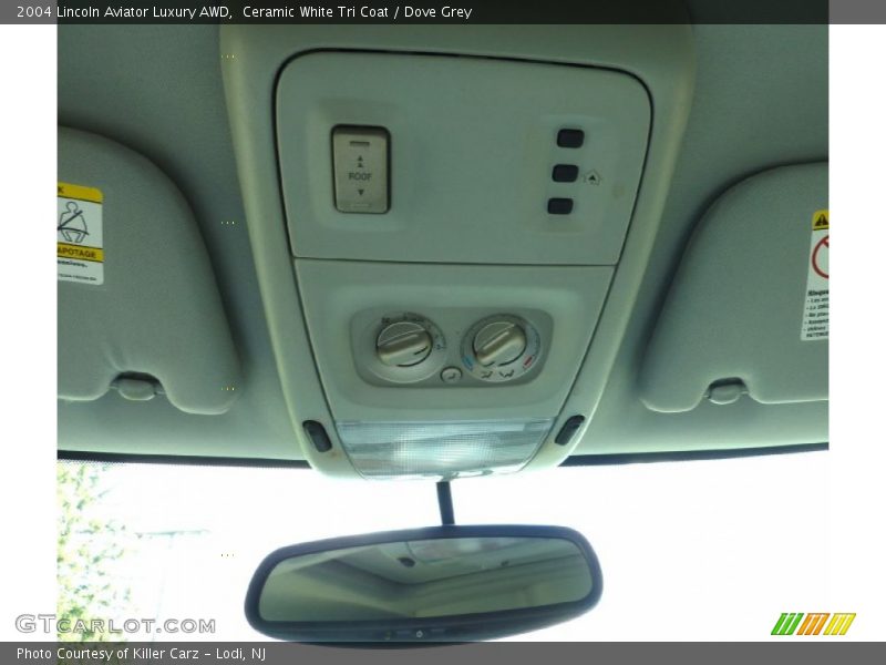 Ceramic White Tri Coat / Dove Grey 2004 Lincoln Aviator Luxury AWD