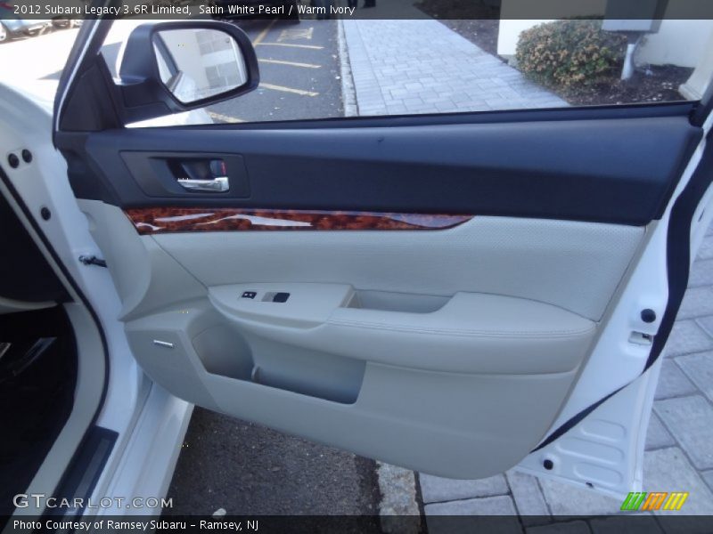 Door Panel of 2012 Legacy 3.6R Limited