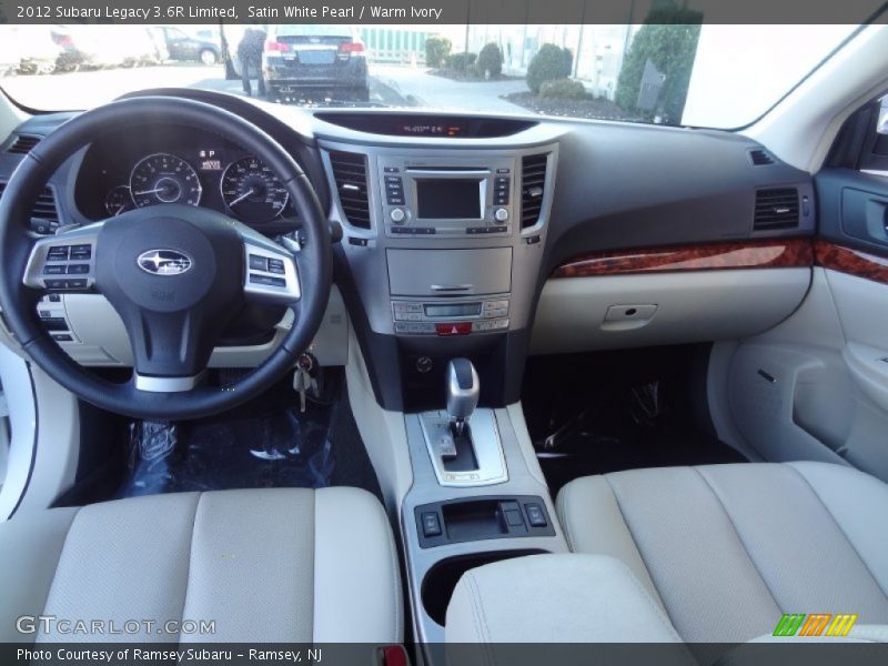 Dashboard of 2012 Legacy 3.6R Limited