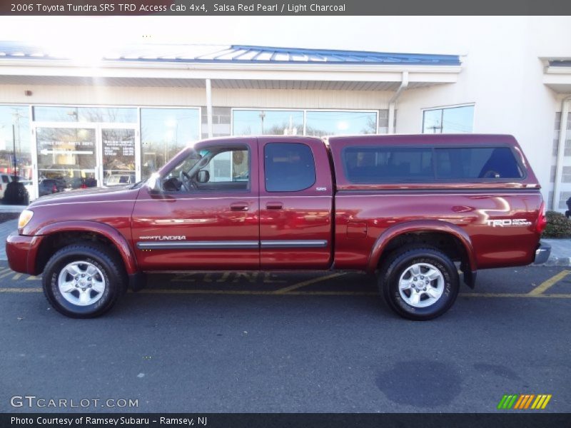 Salsa Red Pearl / Light Charcoal 2006 Toyota Tundra SR5 TRD Access Cab 4x4