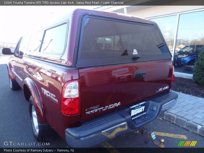 Salsa Red Pearl / Light Charcoal 2006 Toyota Tundra SR5 TRD Access Cab 4x4