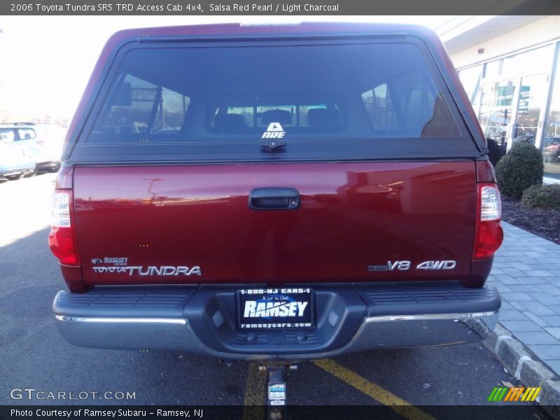 Salsa Red Pearl / Light Charcoal 2006 Toyota Tundra SR5 TRD Access Cab 4x4