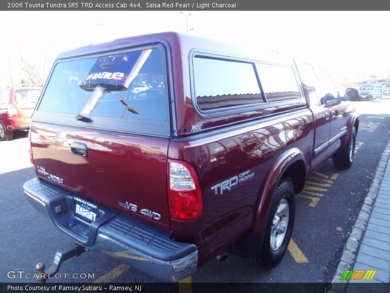 Salsa Red Pearl / Light Charcoal 2006 Toyota Tundra SR5 TRD Access Cab 4x4