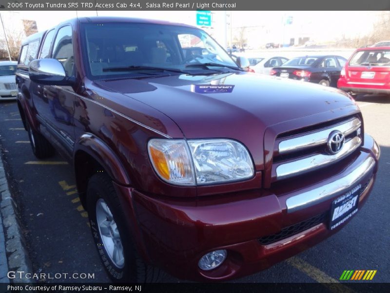 Salsa Red Pearl / Light Charcoal 2006 Toyota Tundra SR5 TRD Access Cab 4x4