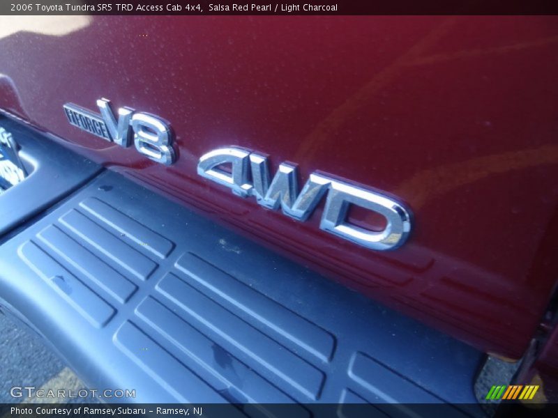 Salsa Red Pearl / Light Charcoal 2006 Toyota Tundra SR5 TRD Access Cab 4x4