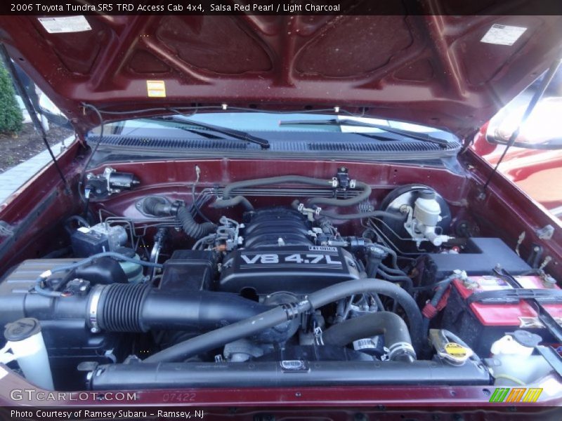 Salsa Red Pearl / Light Charcoal 2006 Toyota Tundra SR5 TRD Access Cab 4x4