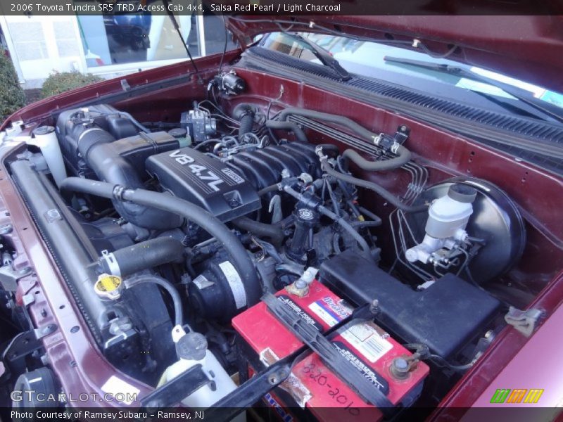 Salsa Red Pearl / Light Charcoal 2006 Toyota Tundra SR5 TRD Access Cab 4x4