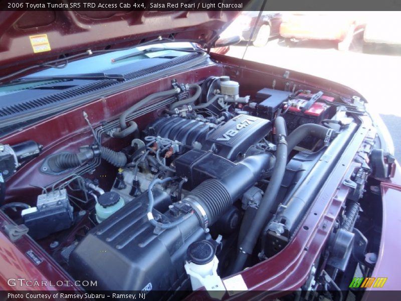 Salsa Red Pearl / Light Charcoal 2006 Toyota Tundra SR5 TRD Access Cab 4x4