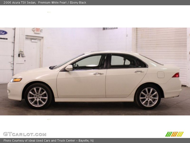 Premium White Pearl / Ebony Black 2006 Acura TSX Sedan