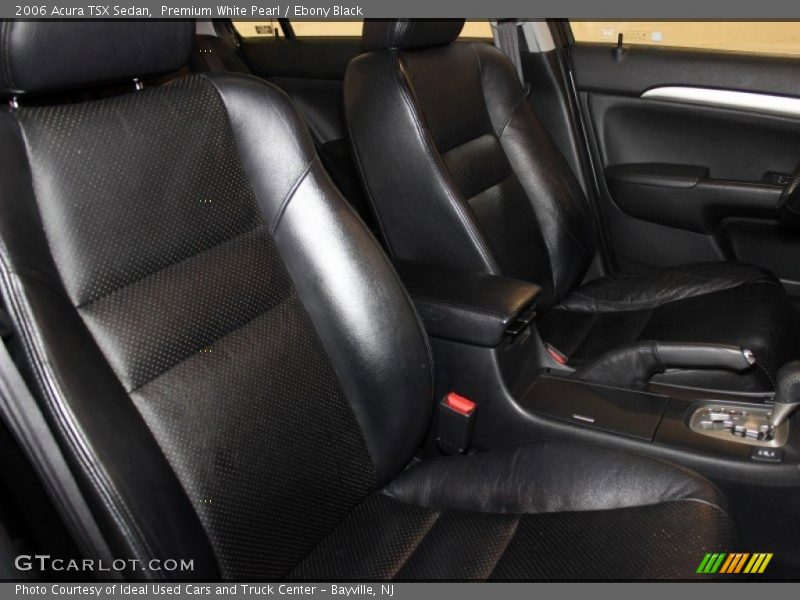 Premium White Pearl / Ebony Black 2006 Acura TSX Sedan