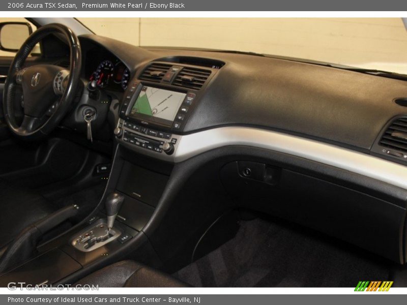 Premium White Pearl / Ebony Black 2006 Acura TSX Sedan