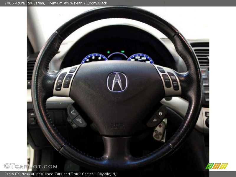 Premium White Pearl / Ebony Black 2006 Acura TSX Sedan