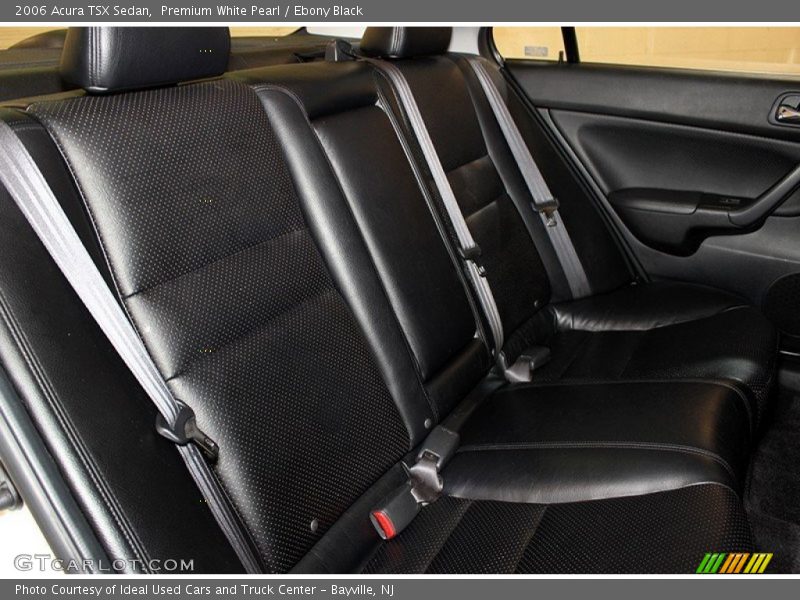 Premium White Pearl / Ebony Black 2006 Acura TSX Sedan