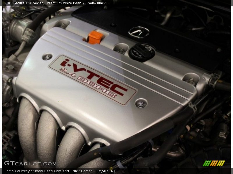 Premium White Pearl / Ebony Black 2006 Acura TSX Sedan