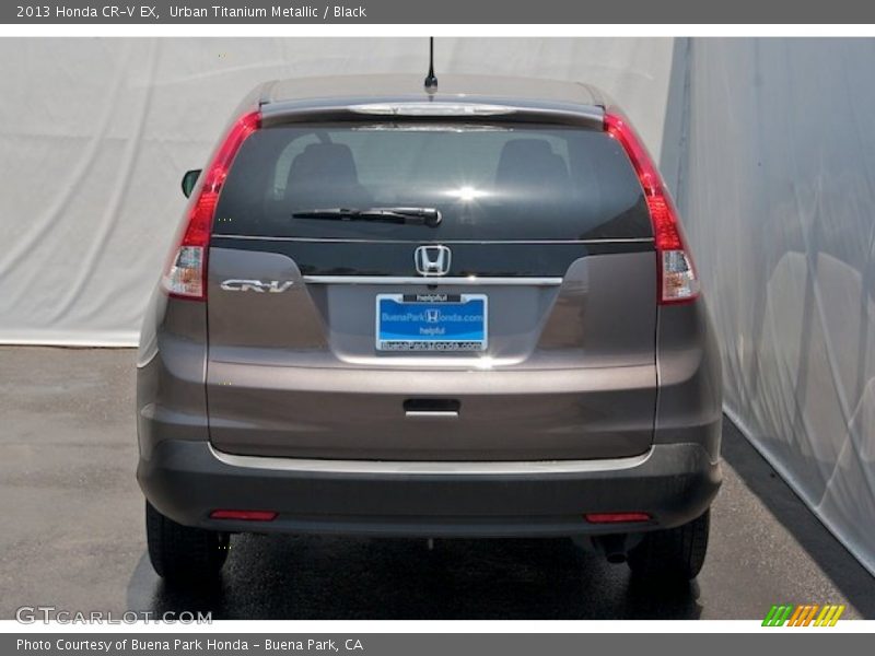 Urban Titanium Metallic / Black 2013 Honda CR-V EX