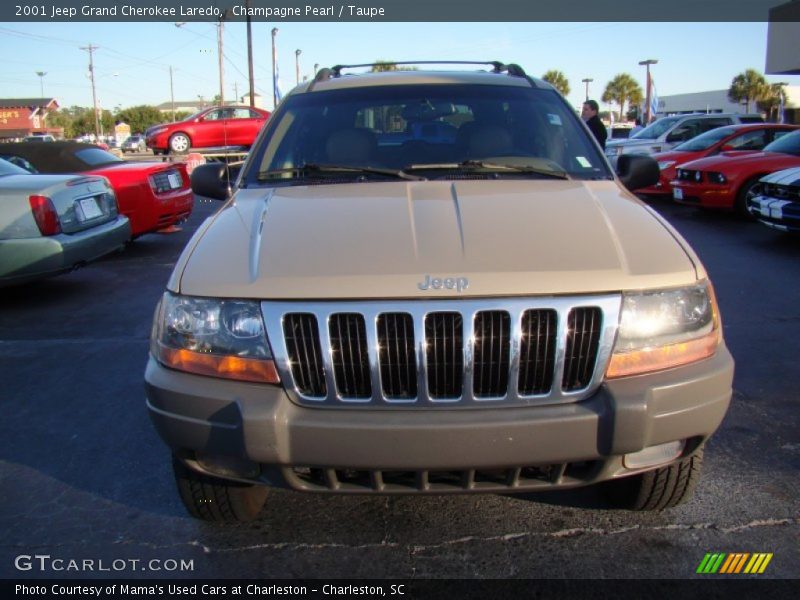 Champagne Pearl / Taupe 2001 Jeep Grand Cherokee Laredo