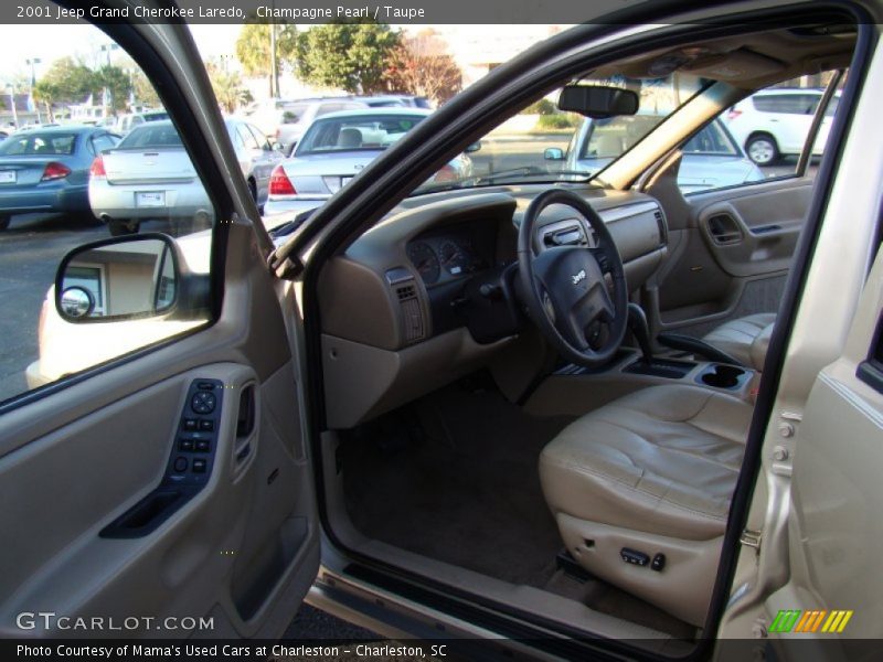 Champagne Pearl / Taupe 2001 Jeep Grand Cherokee Laredo