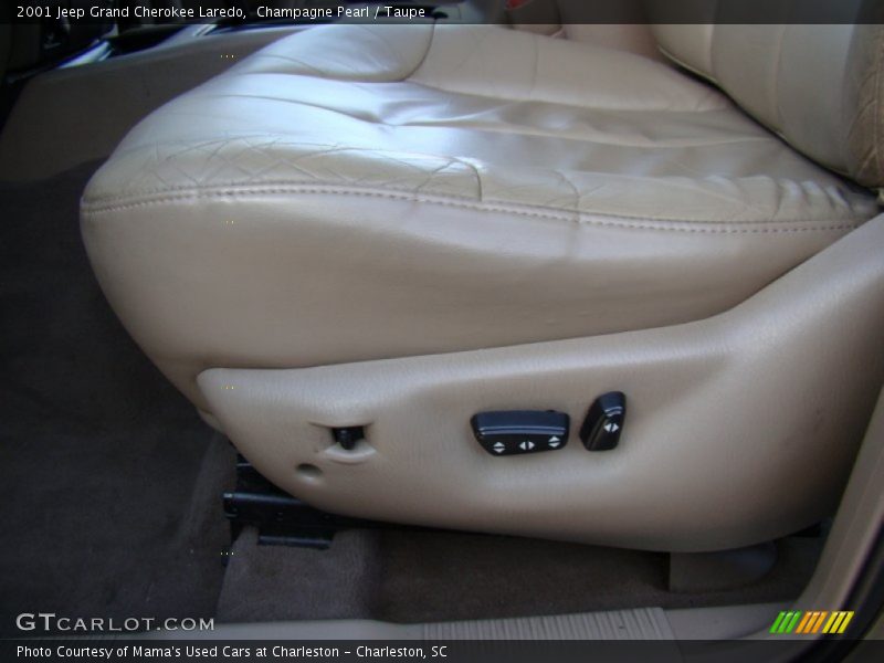 Champagne Pearl / Taupe 2001 Jeep Grand Cherokee Laredo